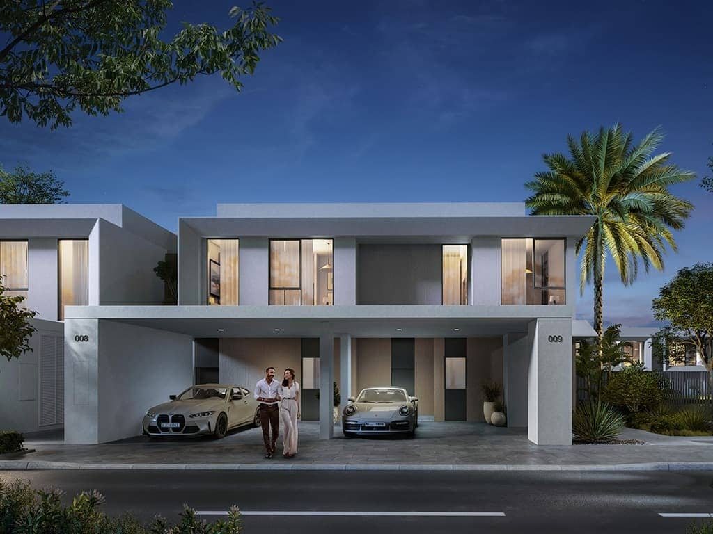 Townhouses van Alva in The Valley, een groene gezinswijk van Emaar in Dubai